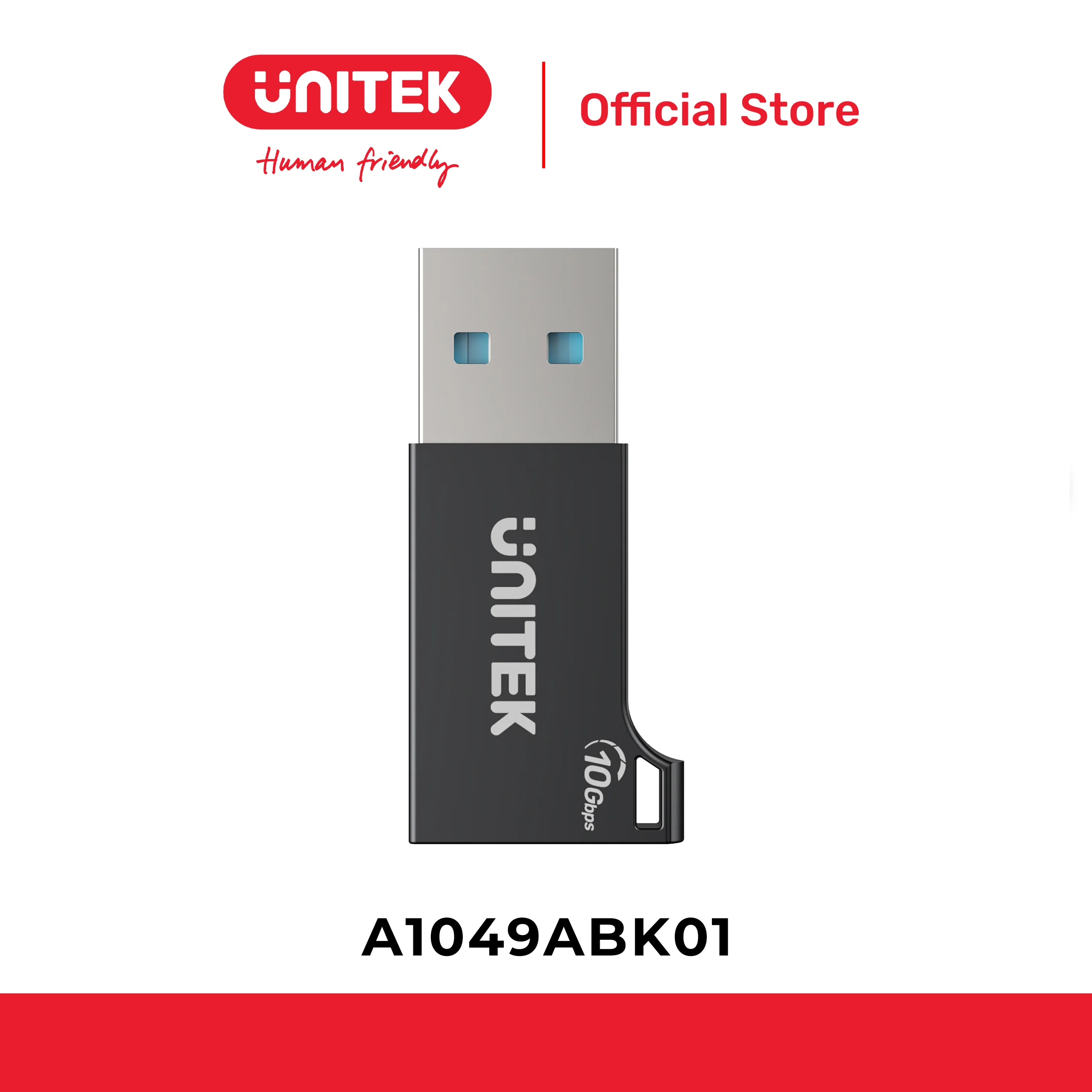 Bộ chuyển đổi USB -> Type-C 10Gbps UNITEK A1049ABK01