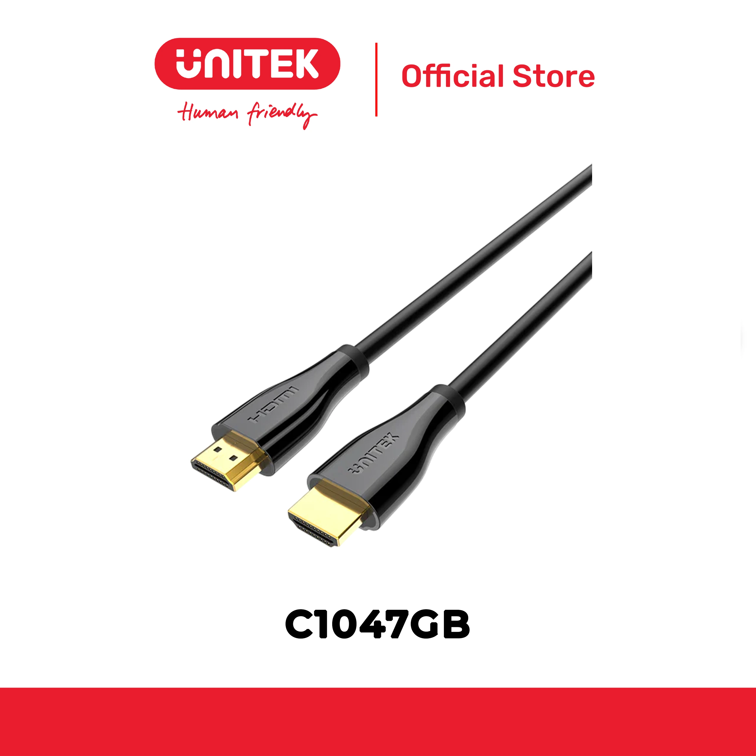 Cáp HDMI 2.0 4K@60Hz dài đến 3m UNITEK C1047GB