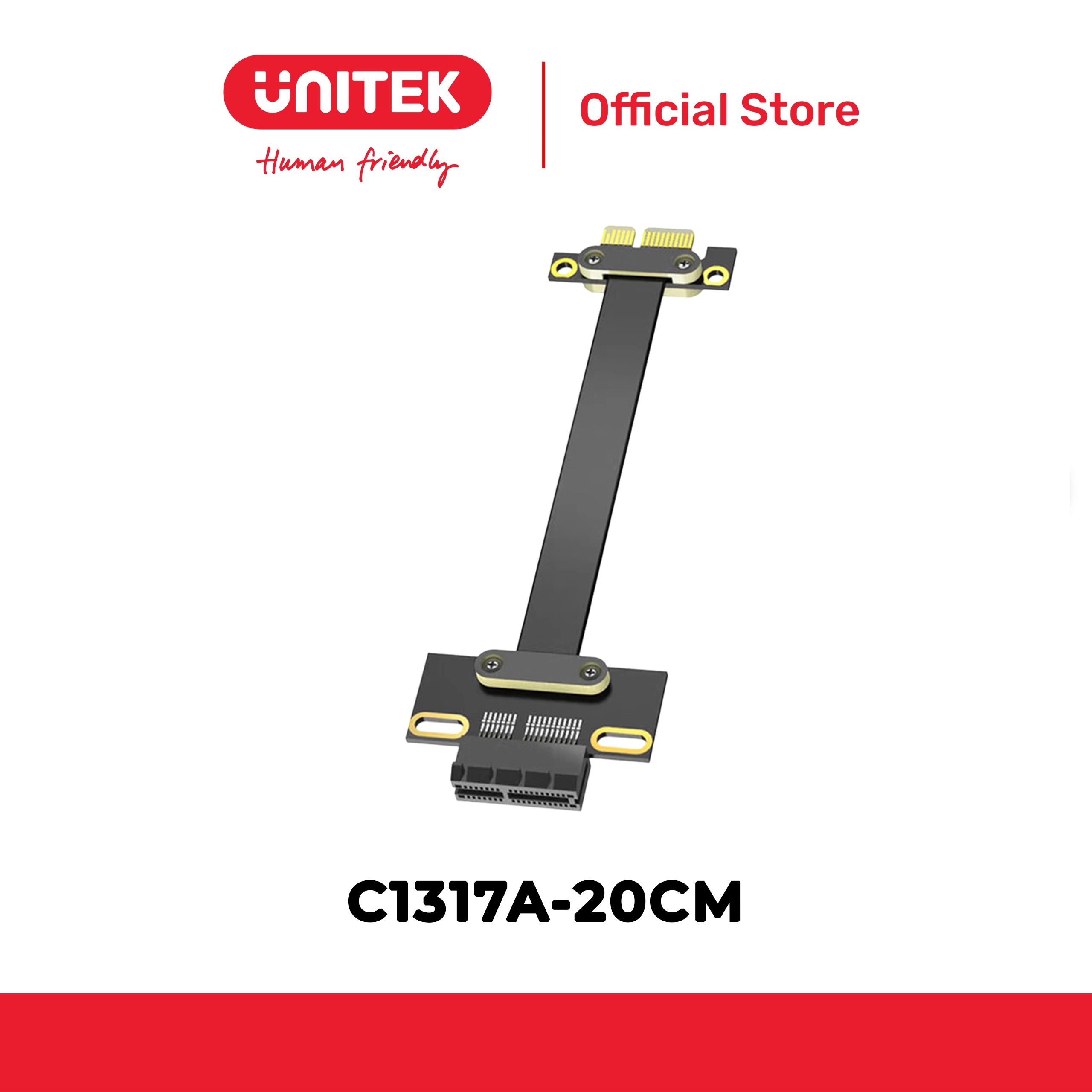 Cáp mở rộng PCI-E 3.0 X1 UNITEK C1317A-20CM