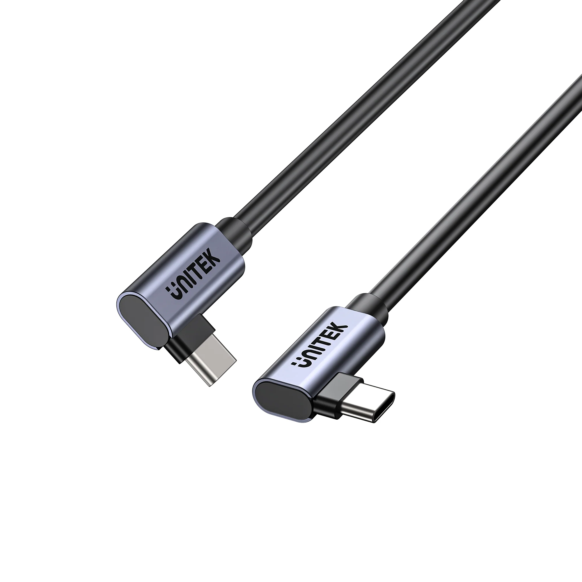 Cáp USB Type-C đầu cong 90 độ UNITEK C14147ABK01