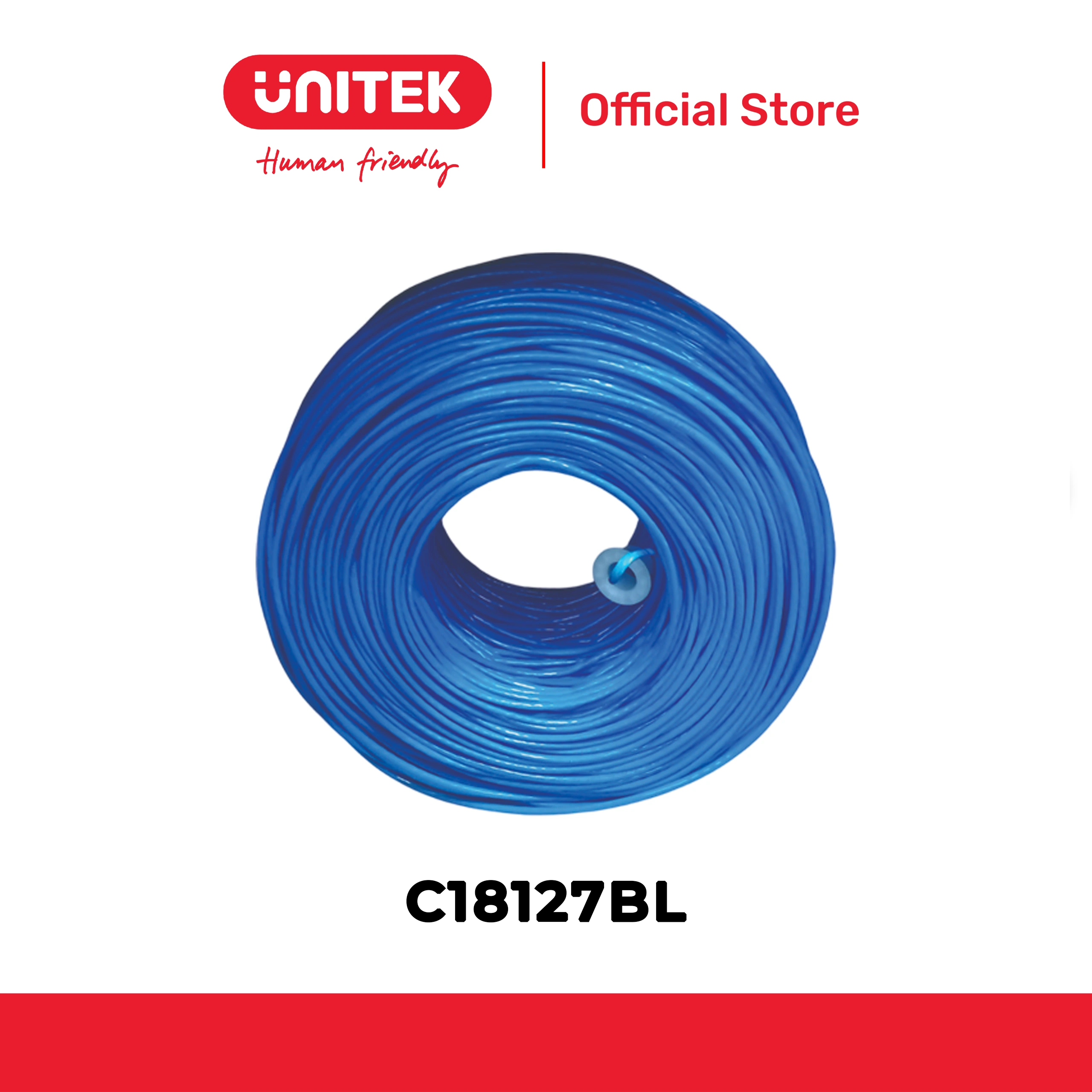 Cáp cuộn UTP CAT6 dài 305M UNITEK C18127BL