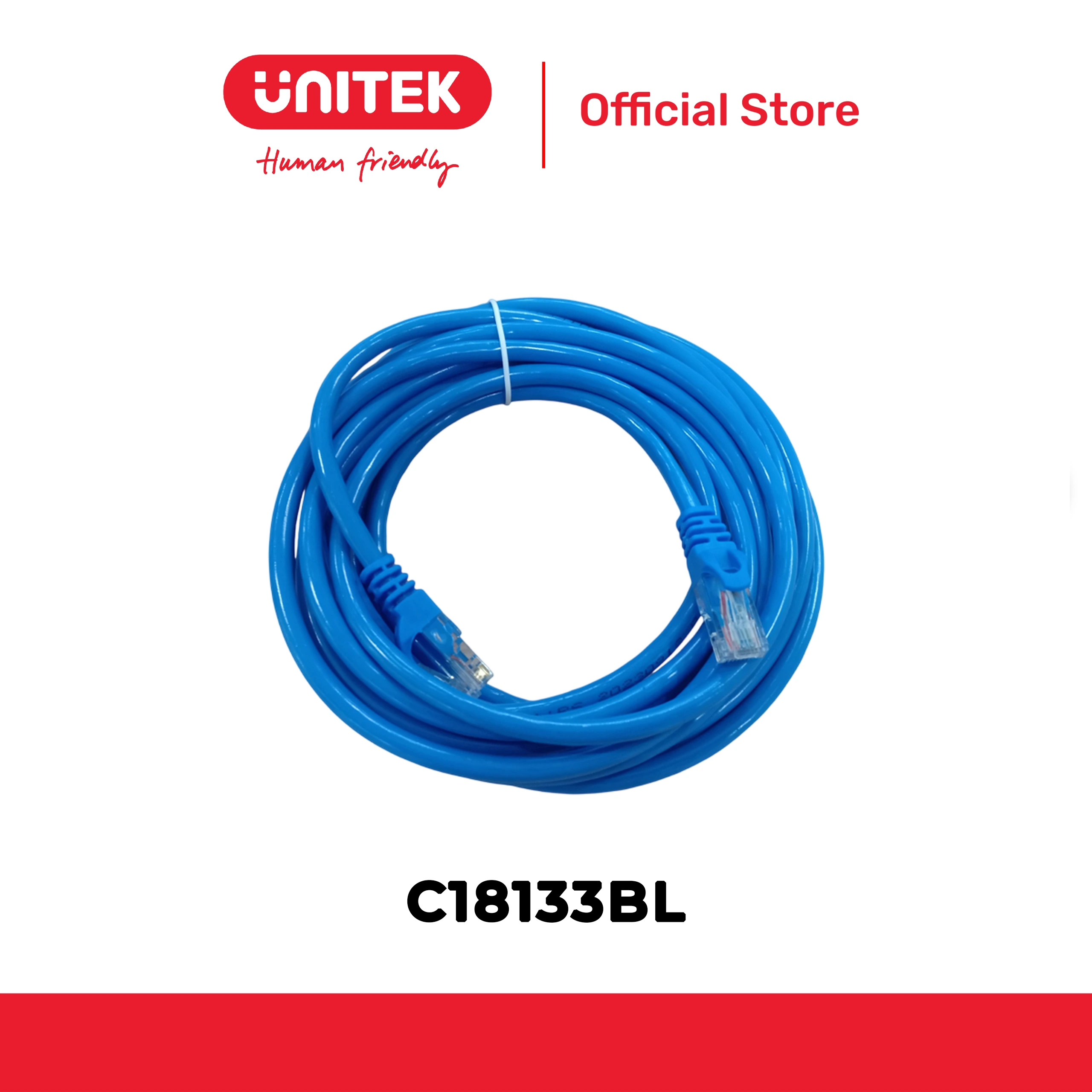 Cáp mạng CAT6 UTP UNITEK C18133BL