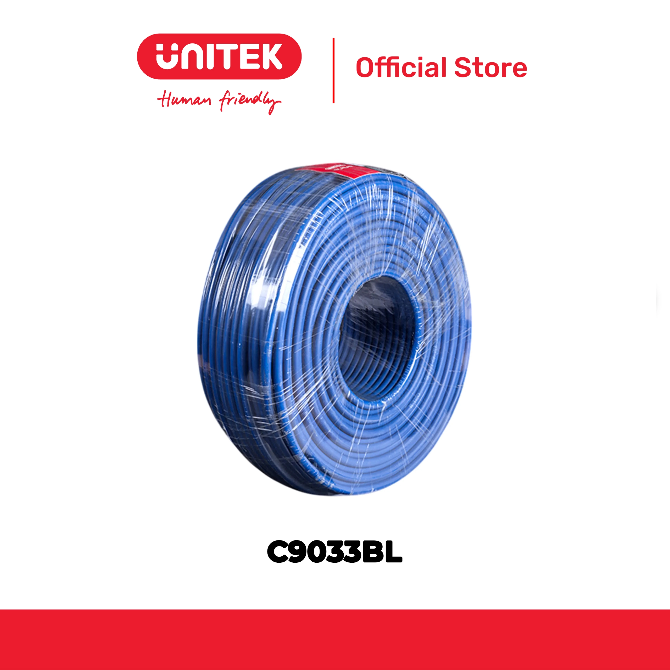 Cáp loa sân khấu 100M UNITEK C9033BL