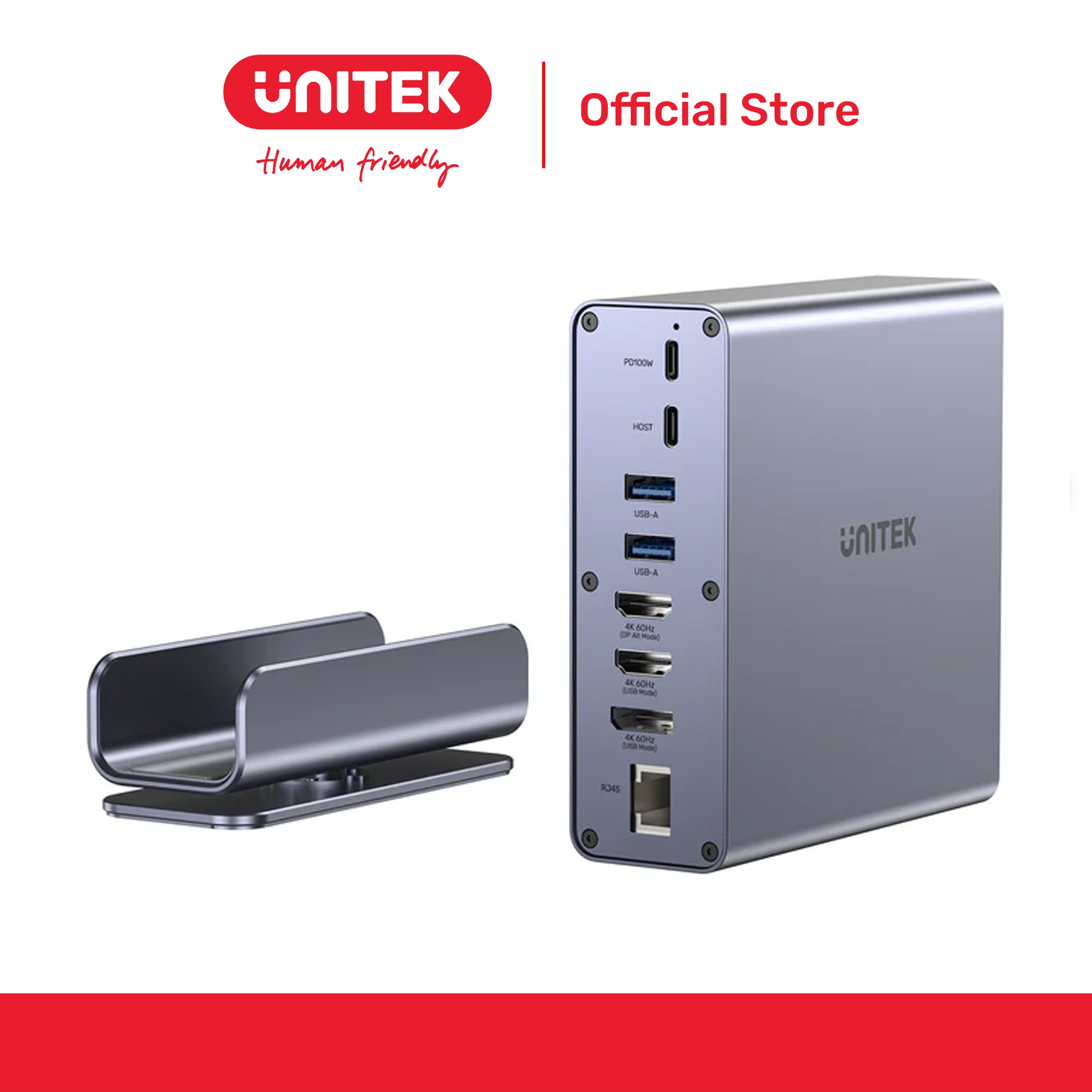 Bộ sạc mở rộng 15in1 4K@60Hz UNITEK D1135AGY01