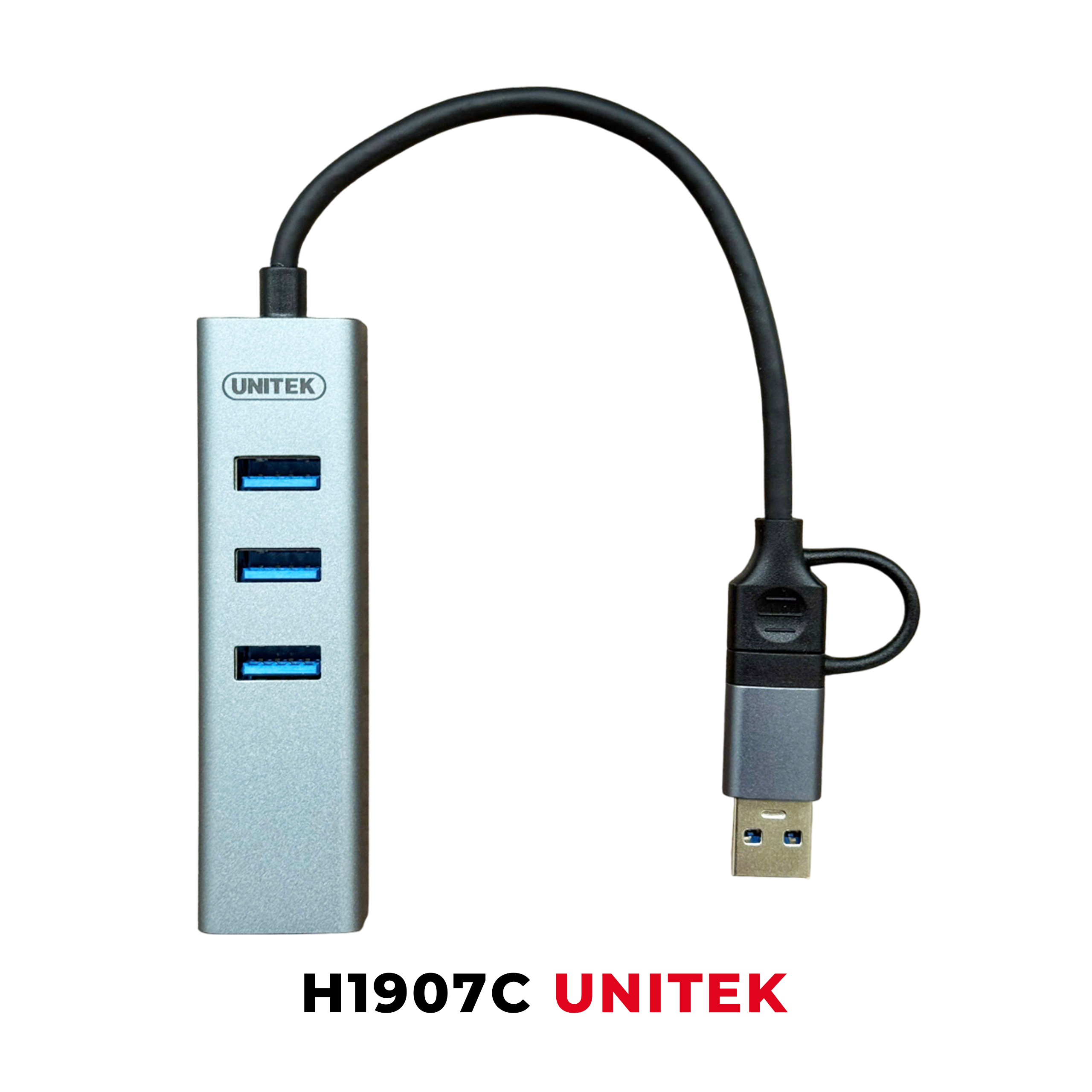 Hub chia 4 cổng USB UNITEK H1907C