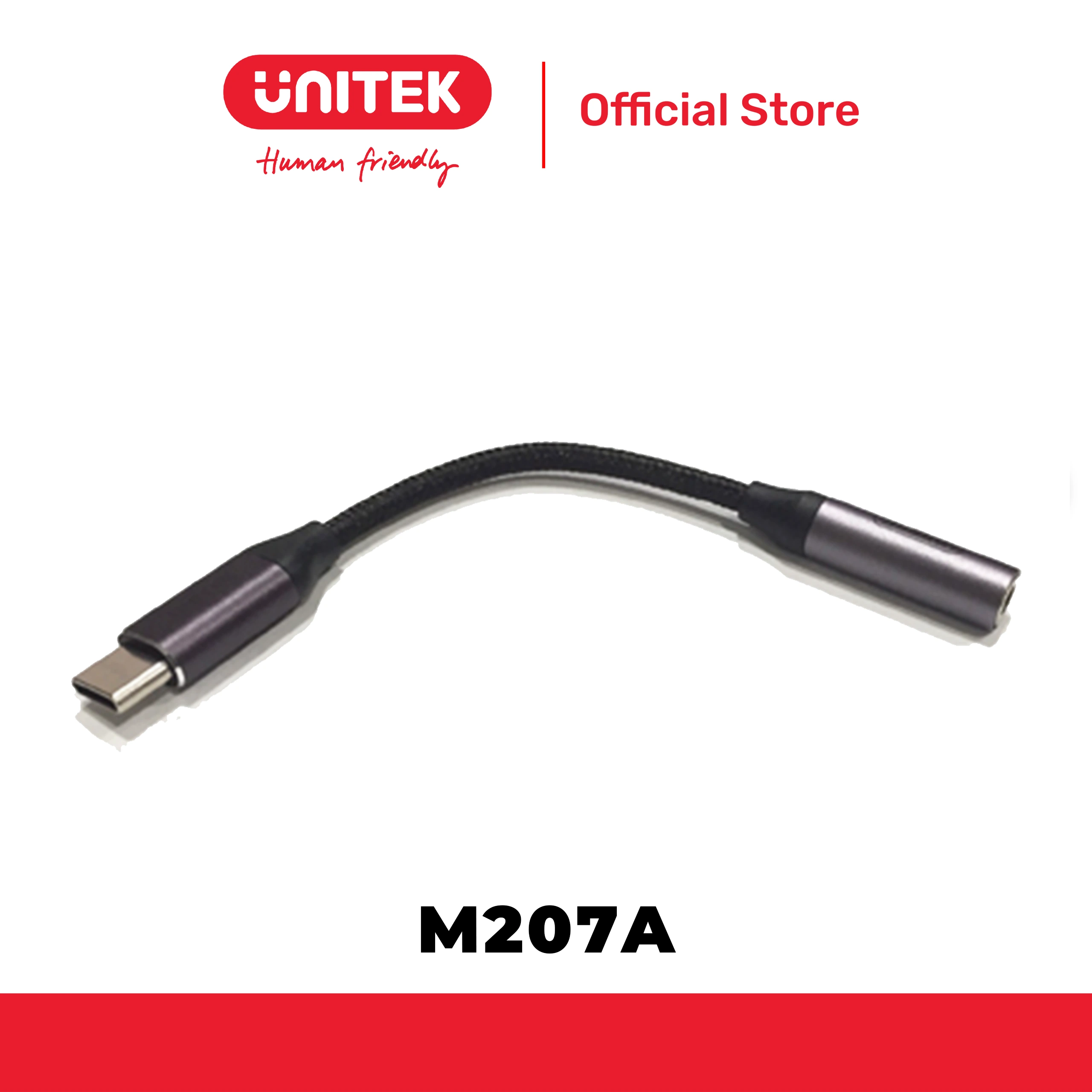 Cáp Type-C -> 3.5mm UNITEK M207A