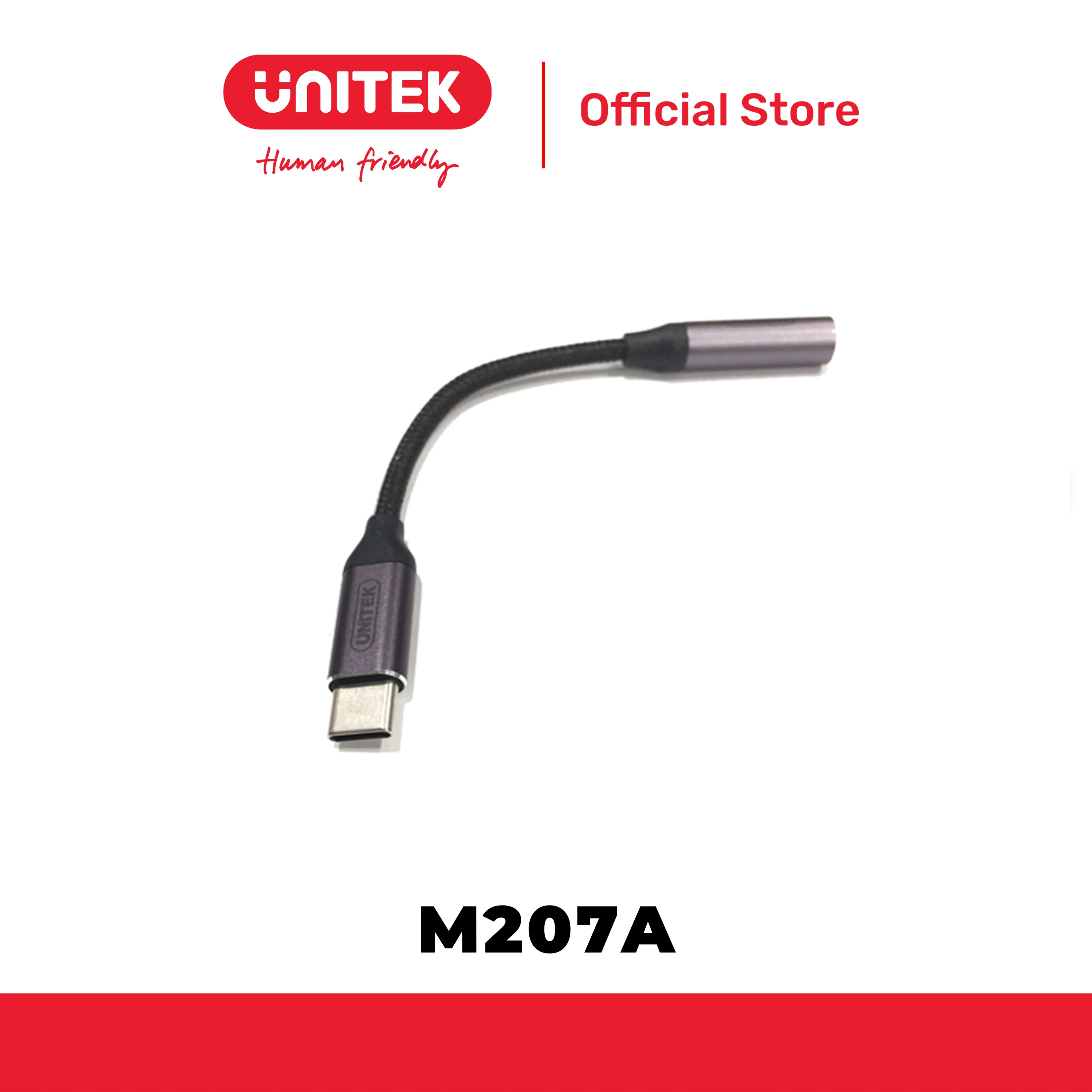 Cáp Type-C -> 3.5mm UNITEK M207A