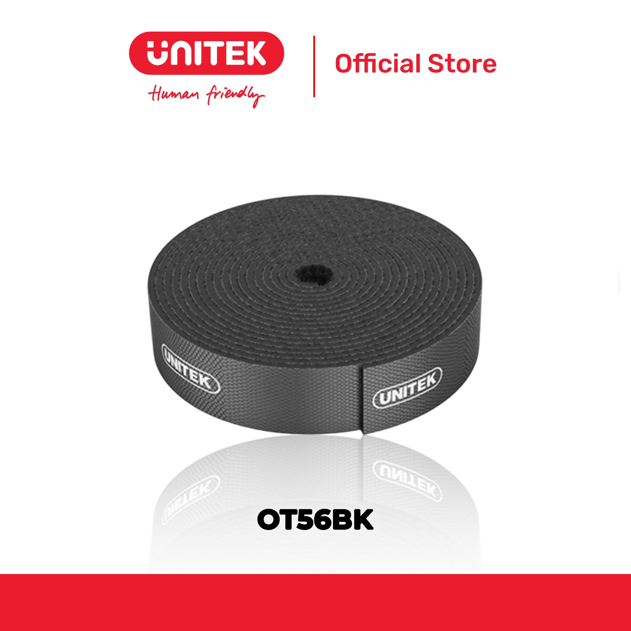 Dây buộc cáp Velcro dài đến 30M UNITEK OT56BK