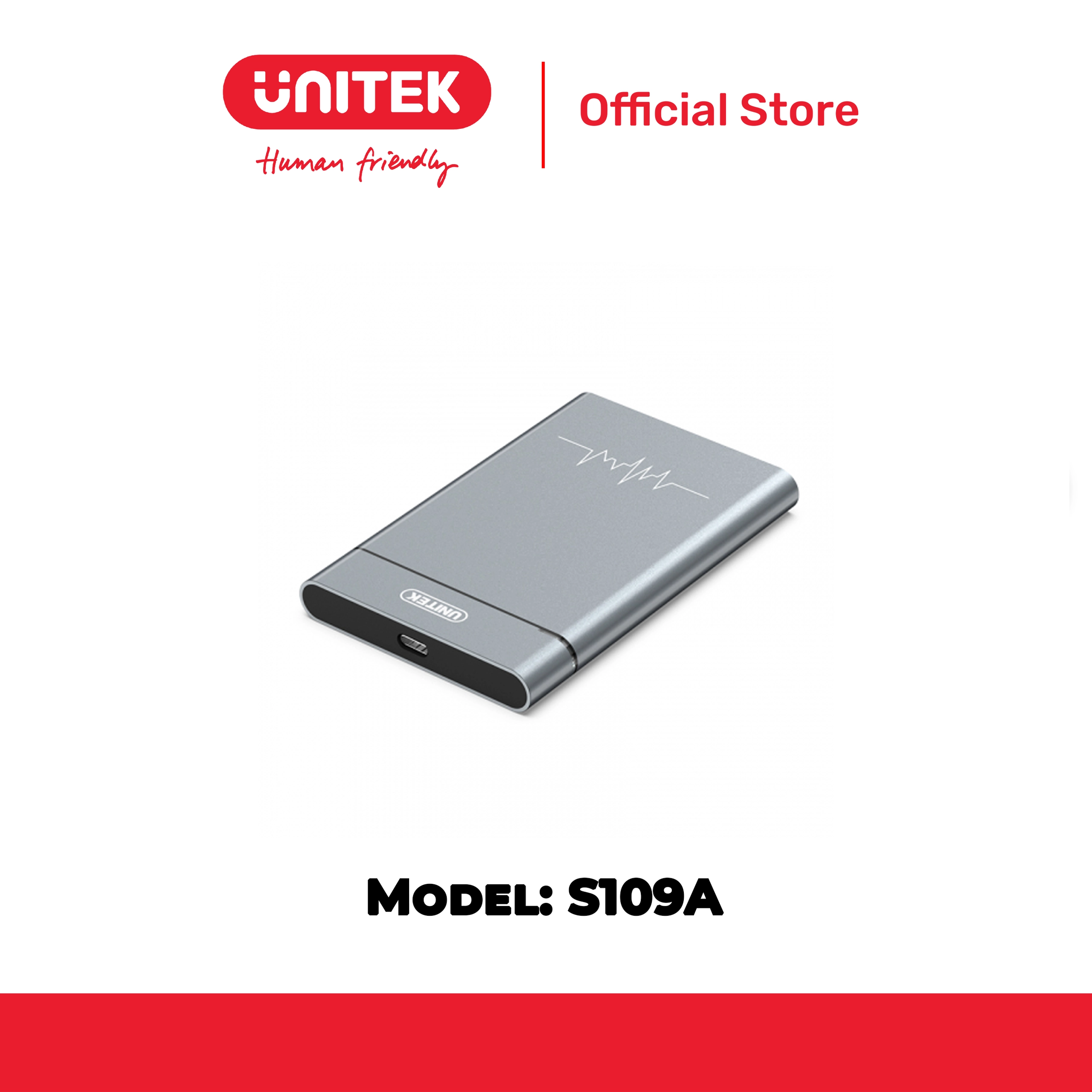 Box ổ cứng 2.5 Type-C 10Gb UNITEK S109A