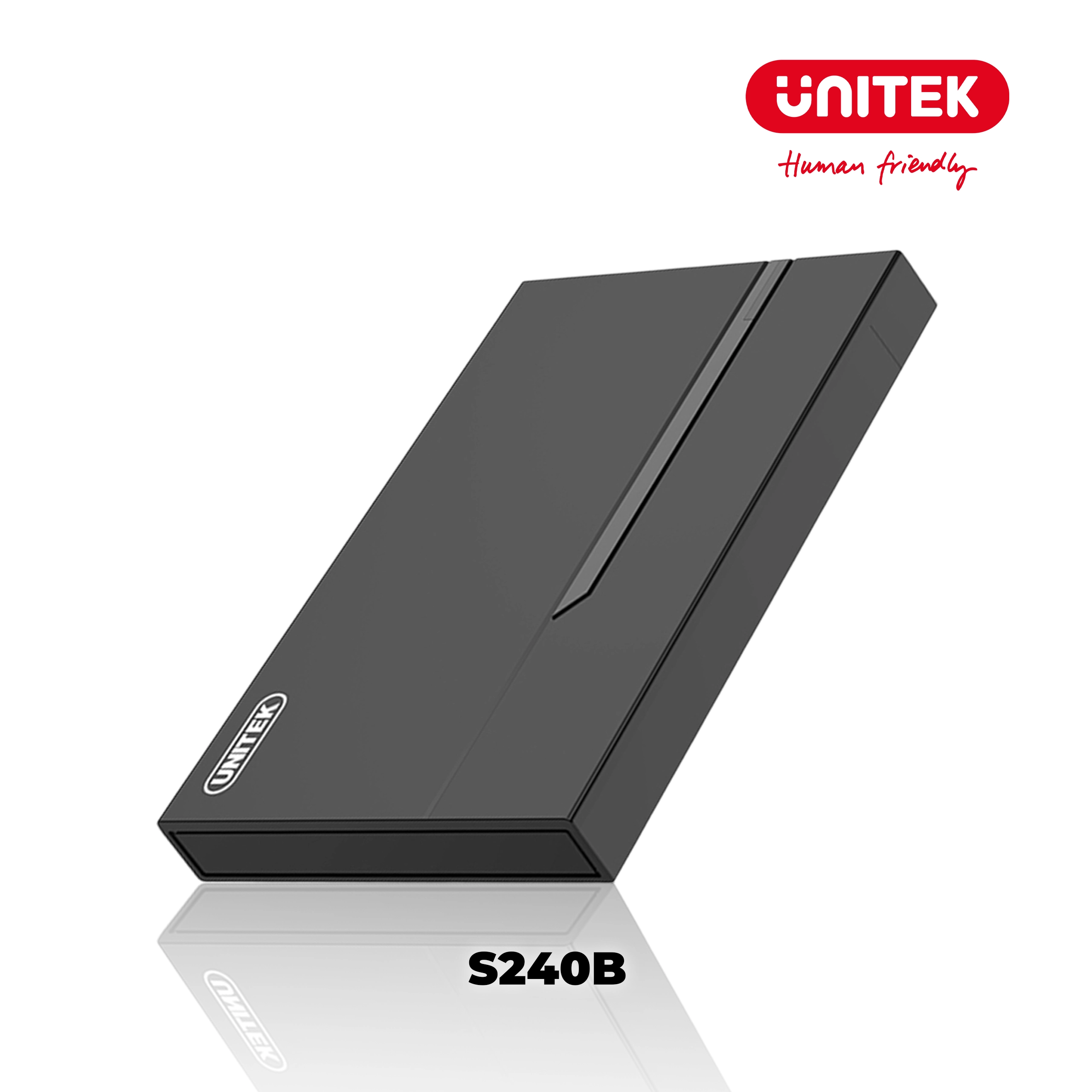 Box ổ cứng SATA 2.5 Type-c -> USB/Type-C 6GB UNITEK S240B