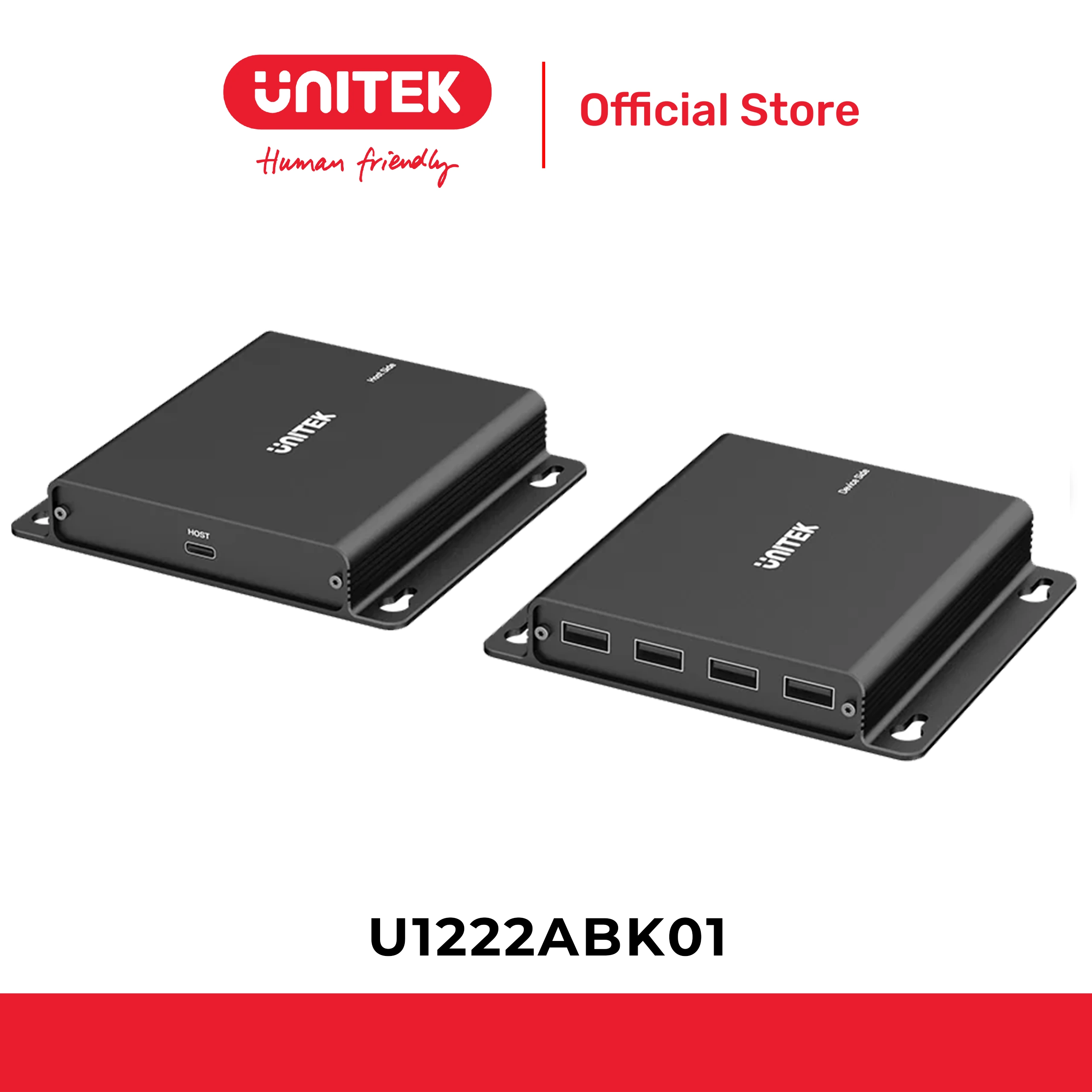 Bộ mở rộng USB 150M UNITEK U1222ABK01-EU