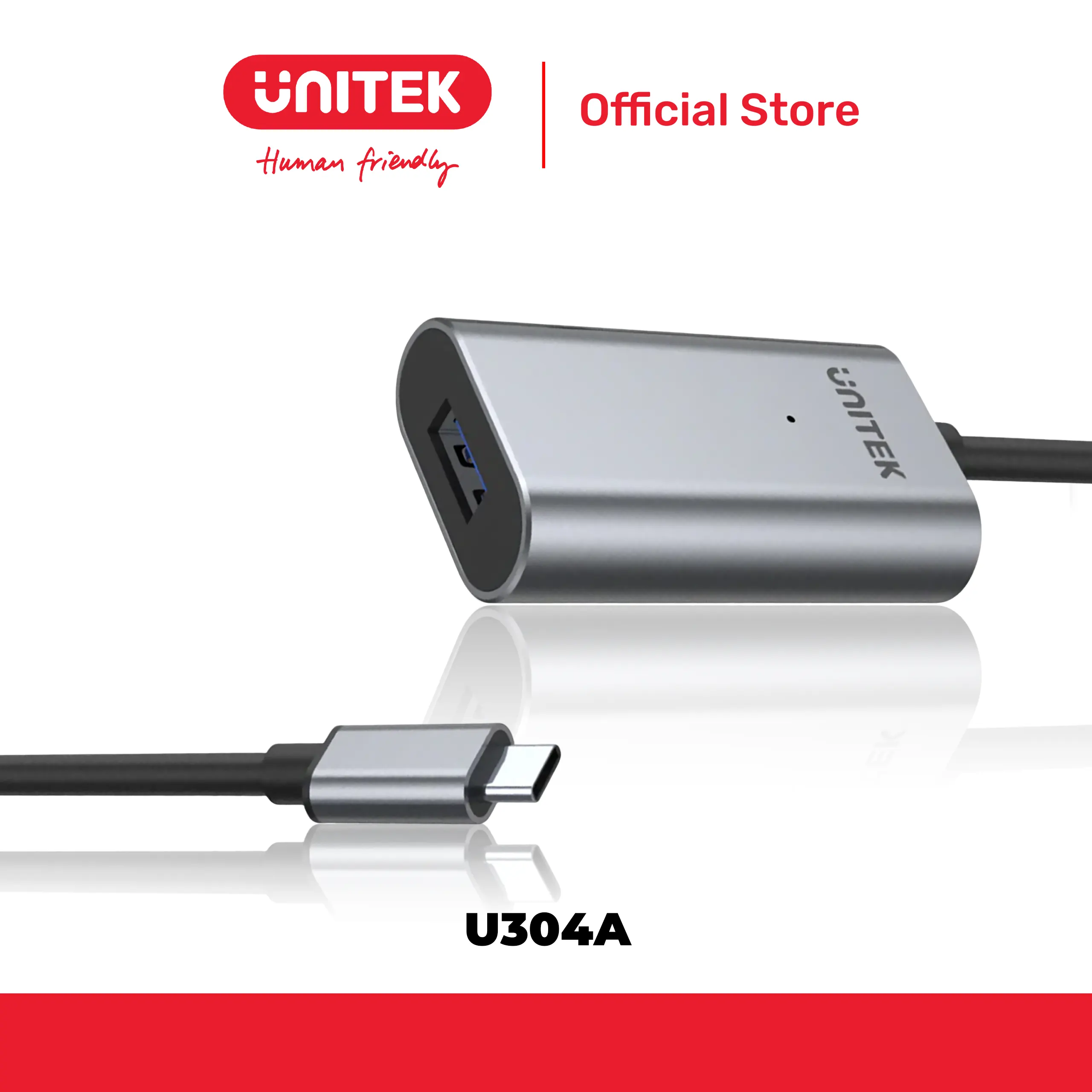 Cáp nối dài Type-C -> USB 3.0 dài 5M UNITEK U304A