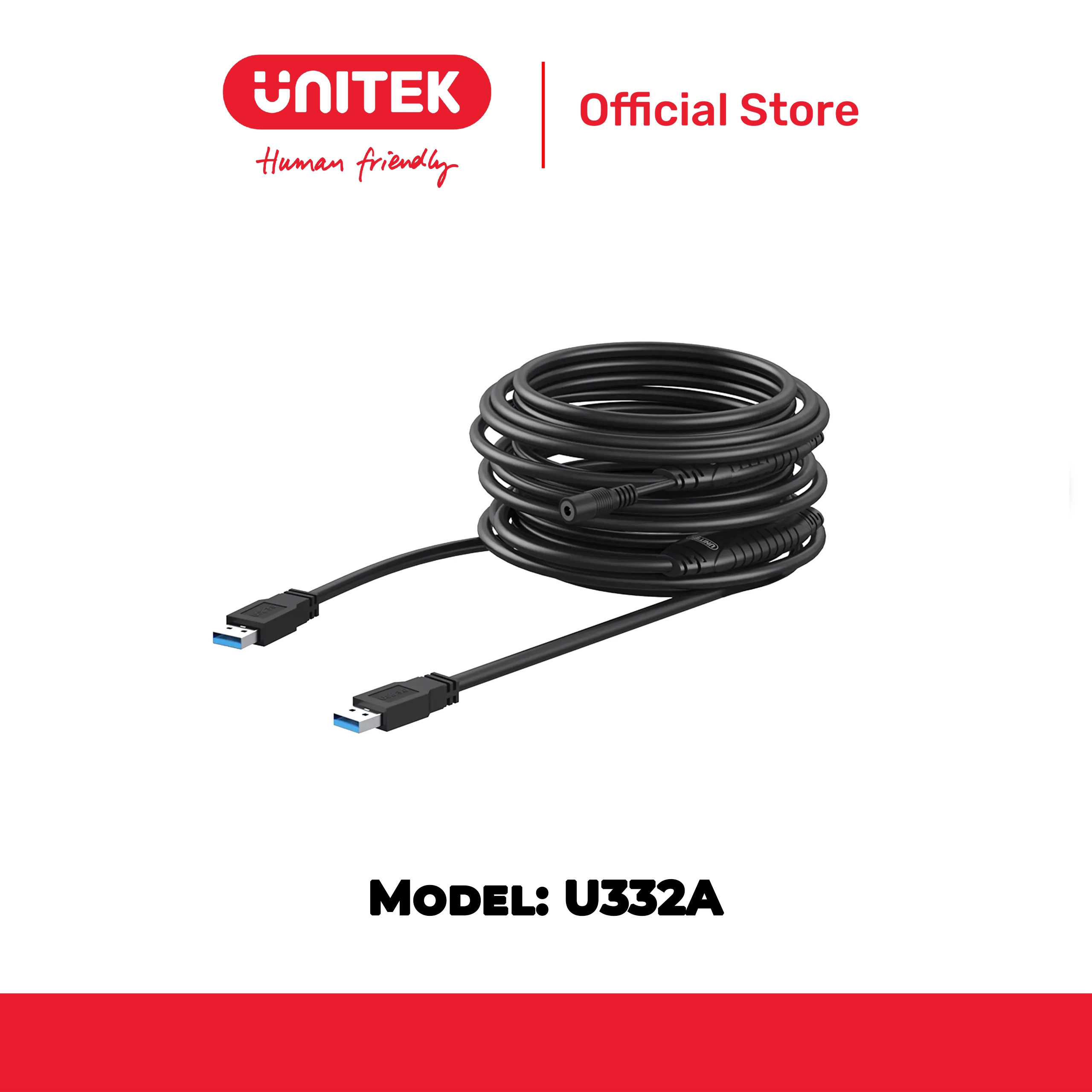 Cáp USB 3.0 khuếch đại tín hiệu dài đến 20M UNITEK U332A