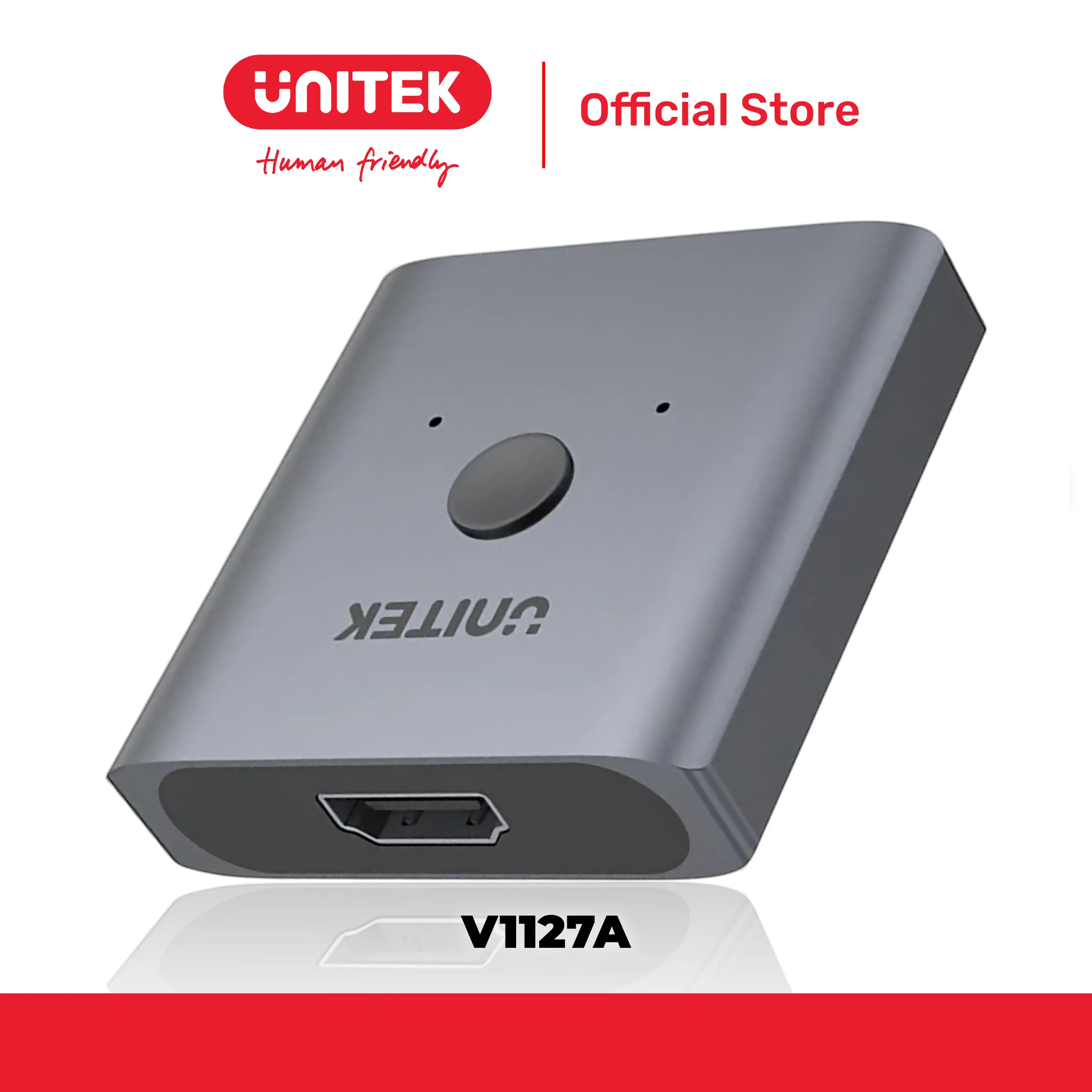 Bộ chuyển đổi 2 chiều HDMI 2.0 4K@60Hz UNITEK V1127A