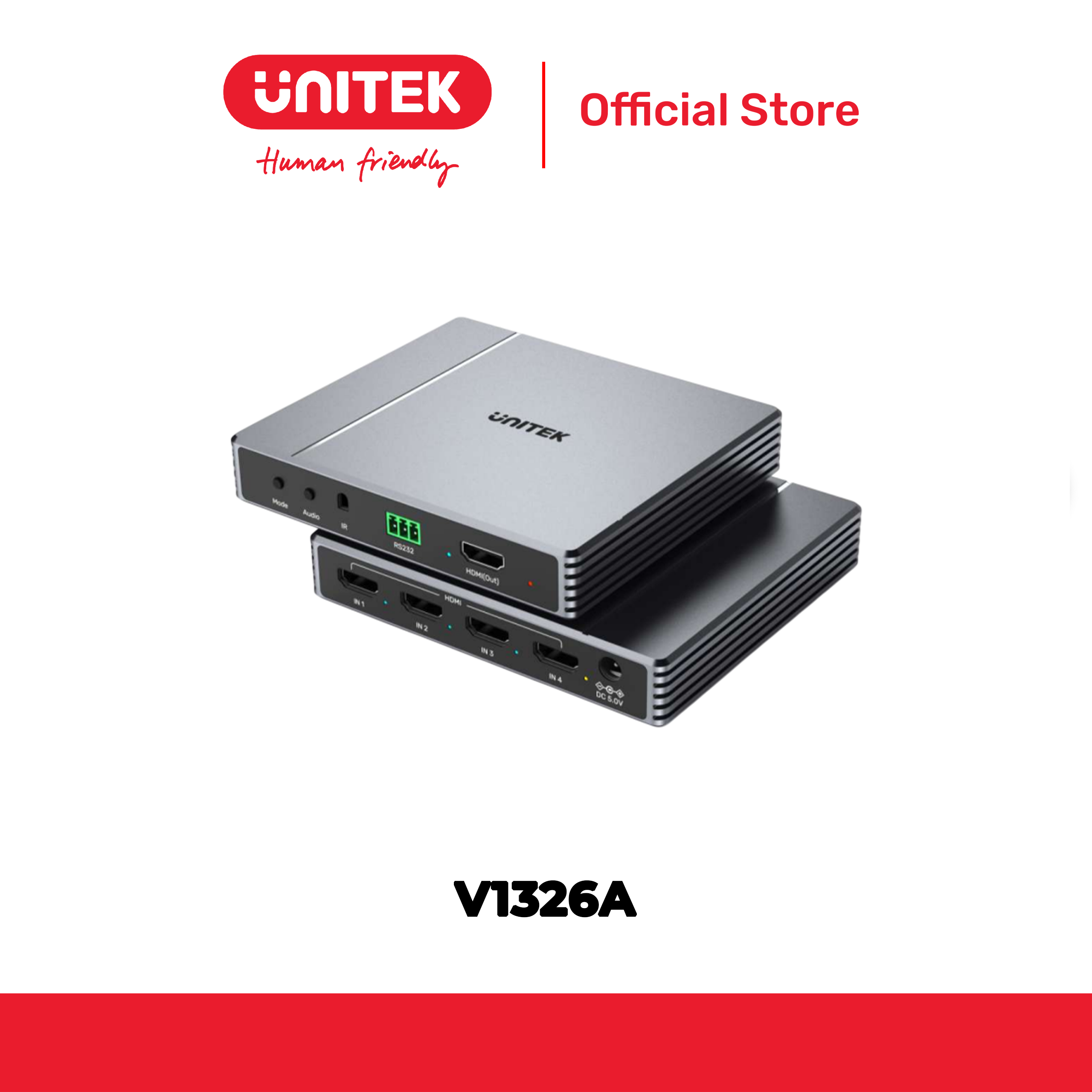 Bộ chia 4 cổng HDMI 4K đa khung hình UNITEK V1326A