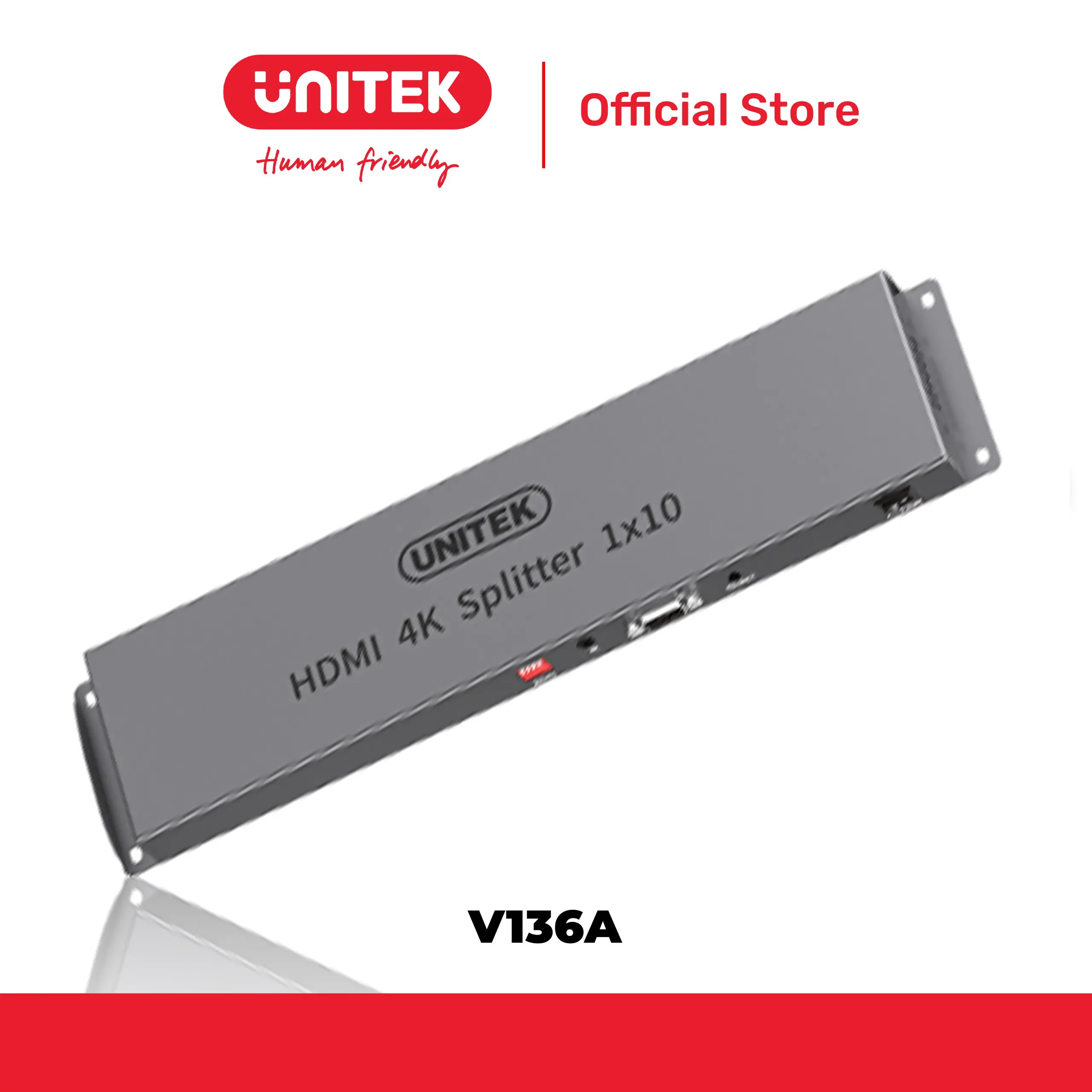 Hub chia 10 cổng HDMI 4K@30Hz UNITEK V136A