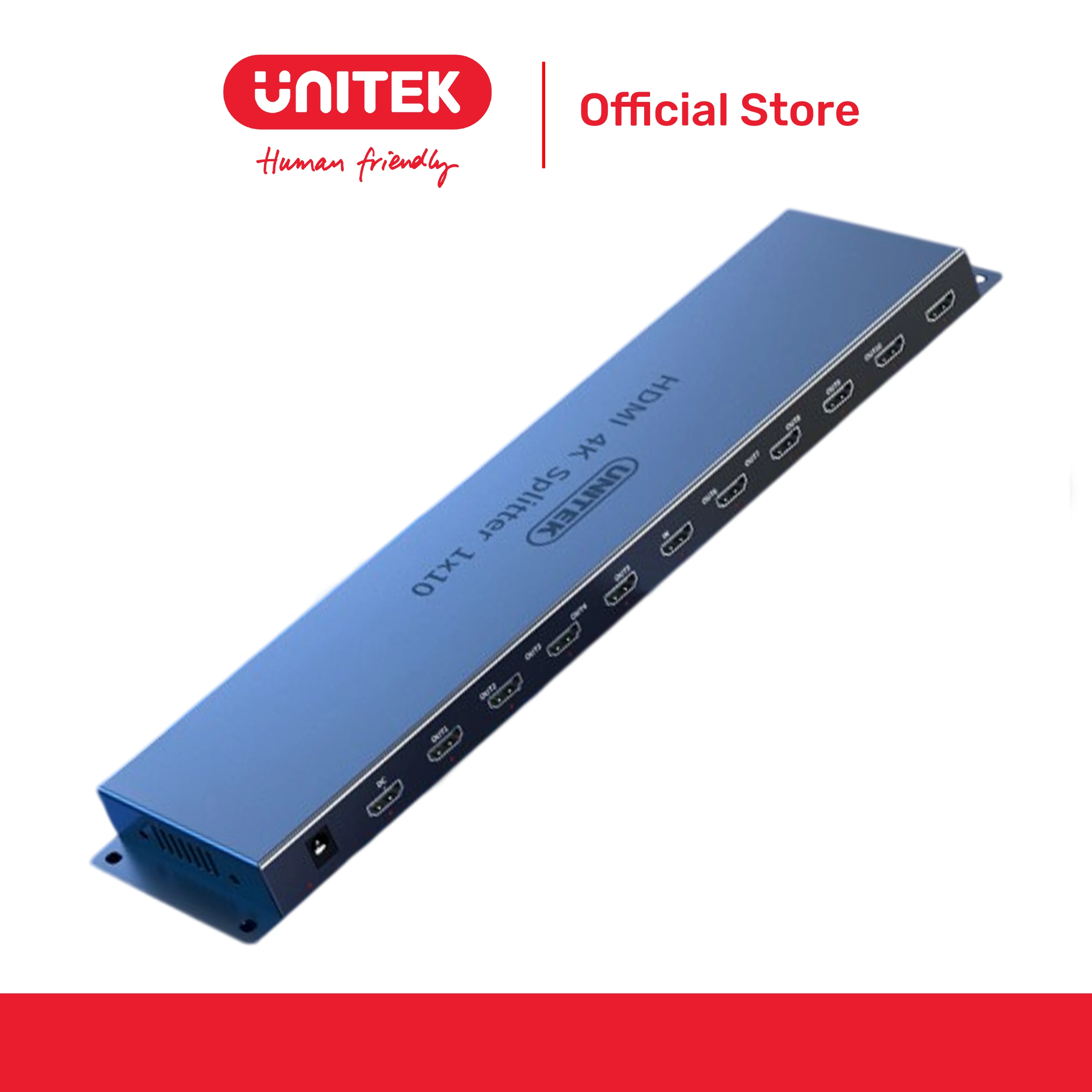 Hub chia 10 cổng HDMI 4K@30Hz UNITEK V136A