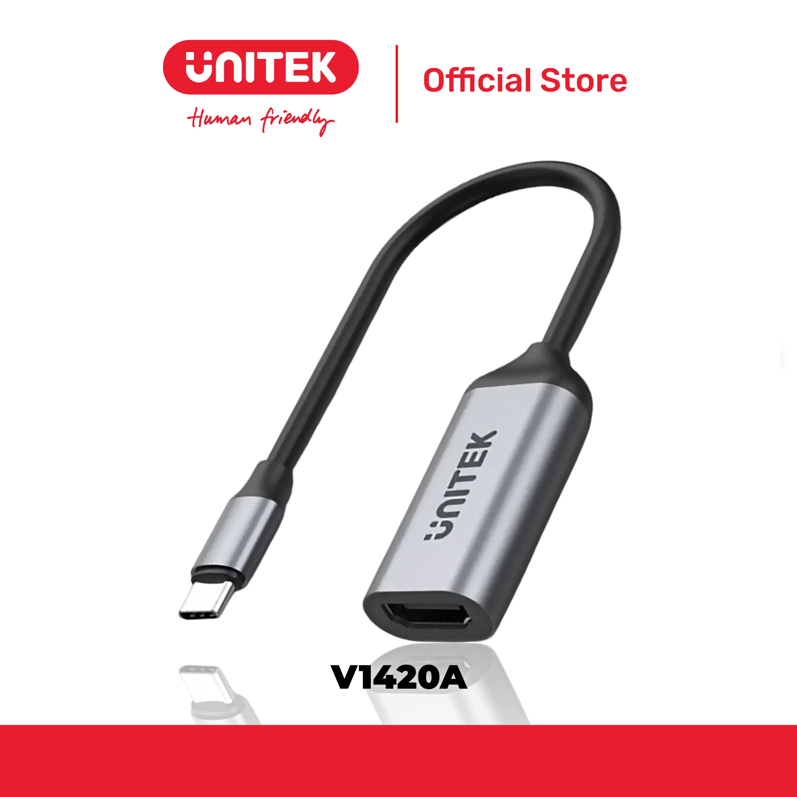 Cáp chuyển đổi Type-C -> HDMI 4K@60Hz UNITEK V1420A