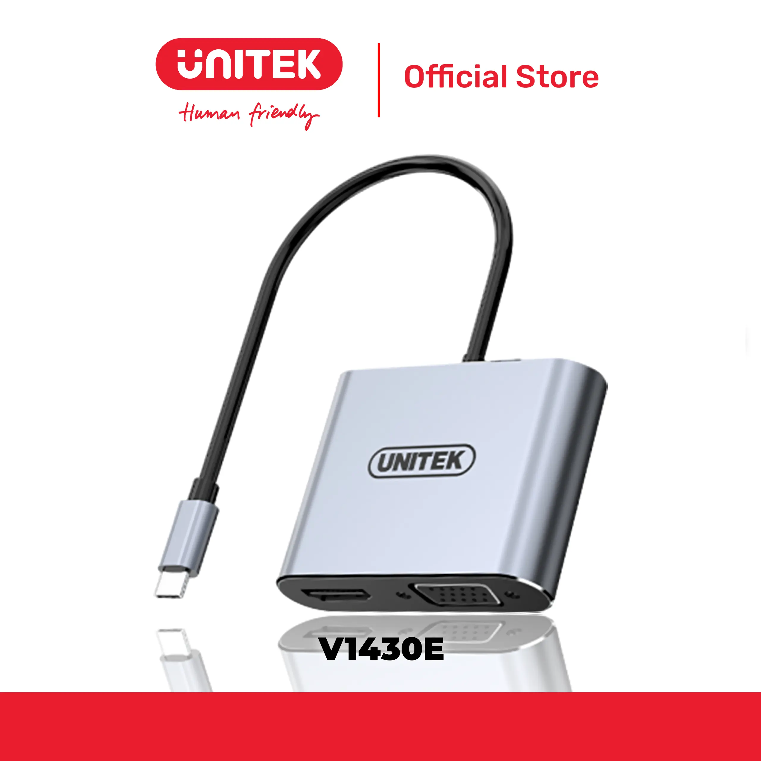 Cáp chuyển đổi đa năng USB-C 4K@60hz UNITEK V1430E