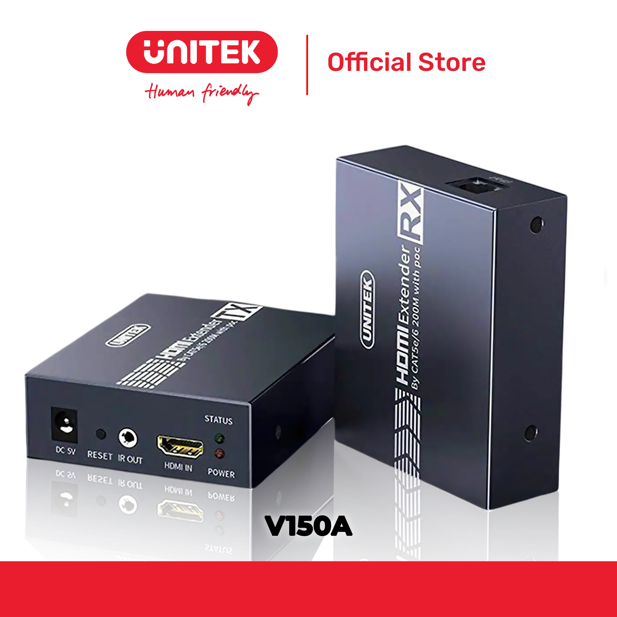 Bộ mở rộng HDMI 1080p@60Hz đơn UNITEK V150A