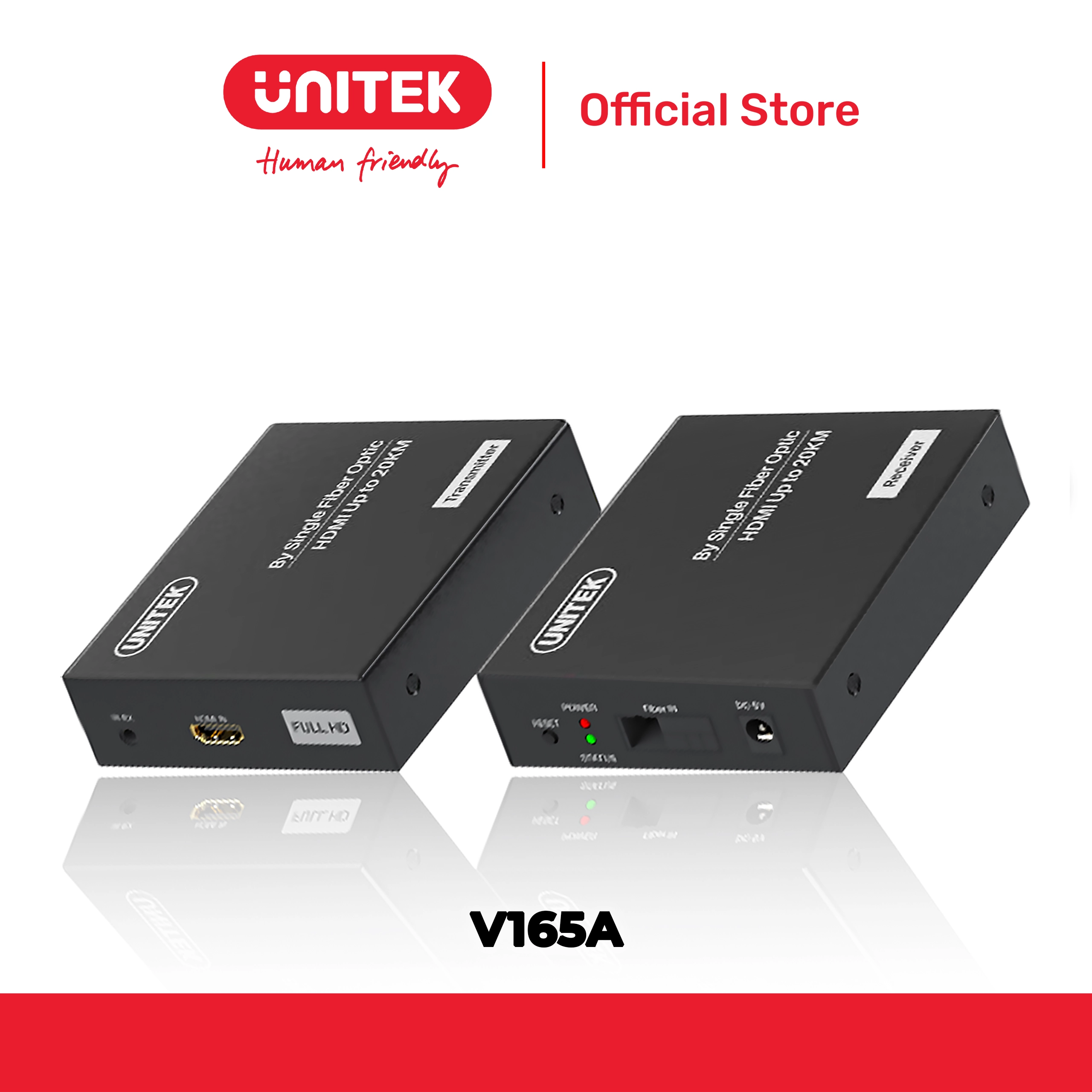 Bộ mở rộng cáp quang HDMI 1080p@60Hz UNITEK V165A