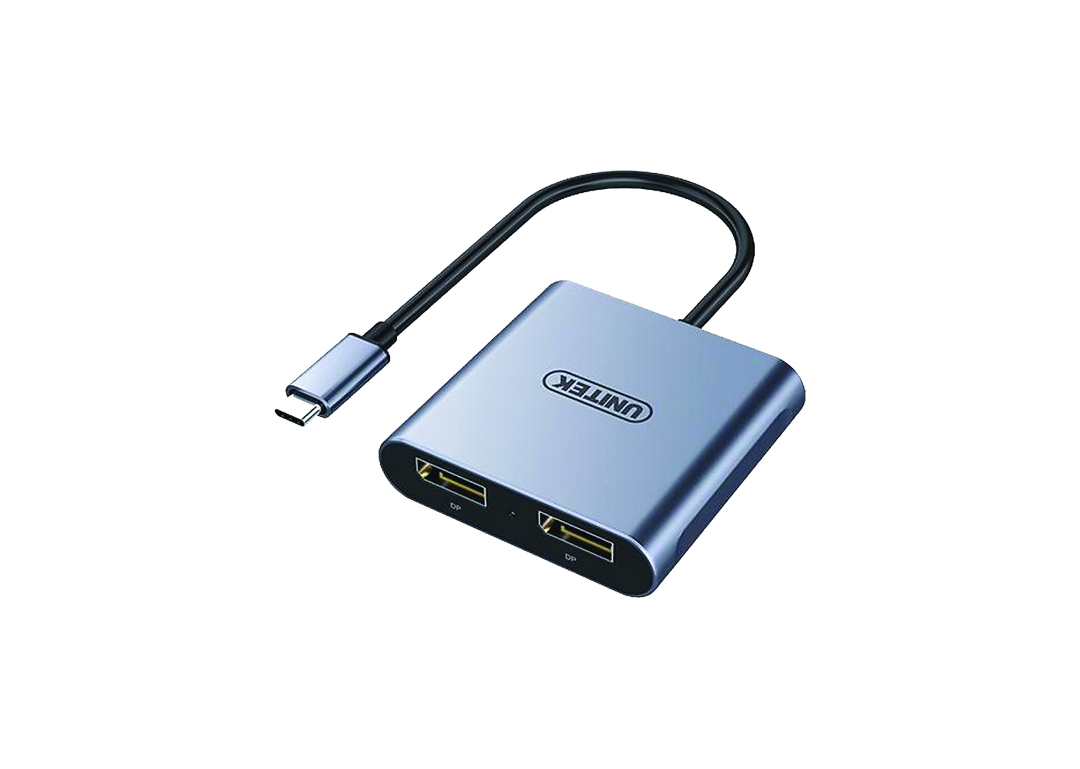 Cáp Type-C -> 2 Displayport UNITEK V404A