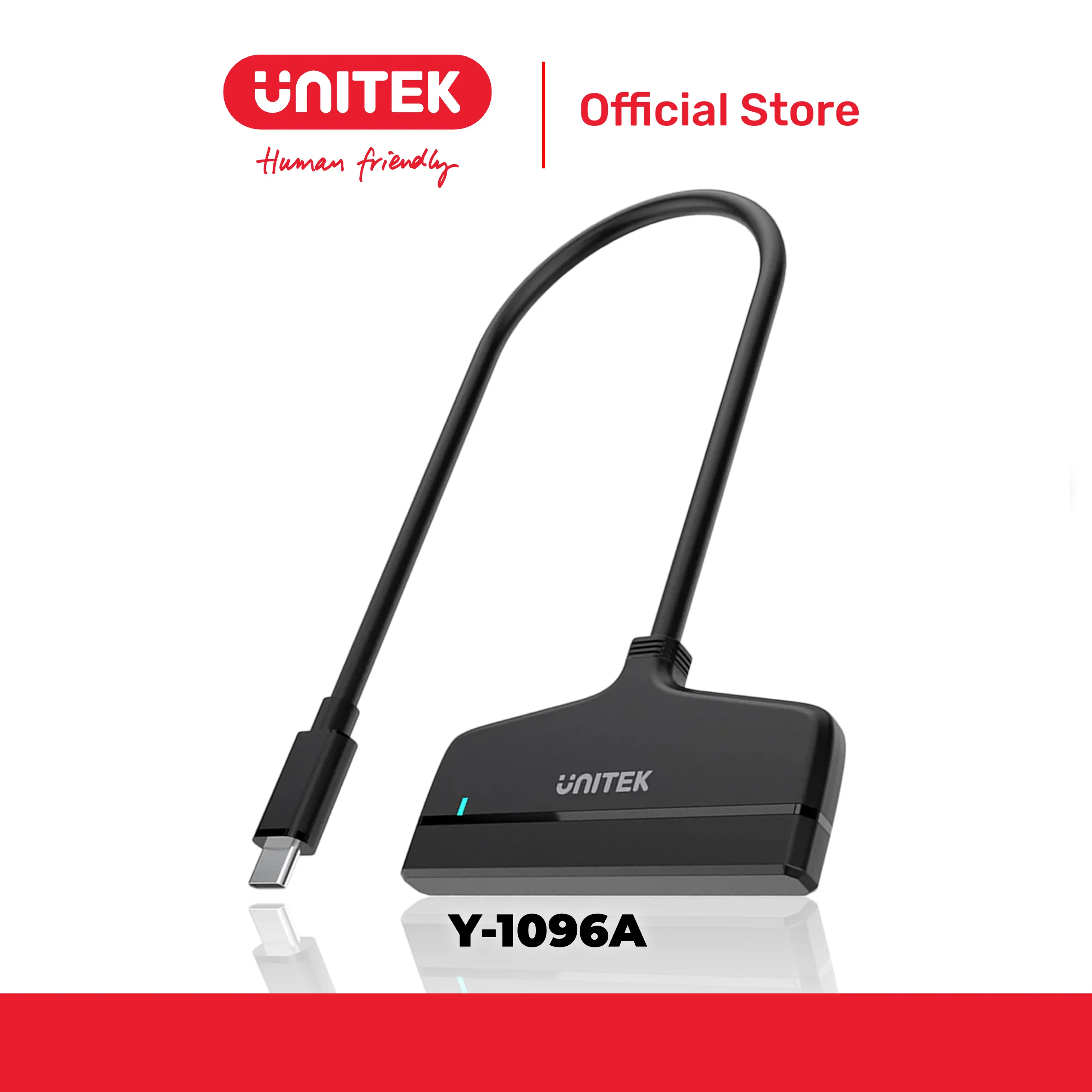 Cáp đọc ổ cứng SATA III 2,5" Type-C UNITEK Y-1096A