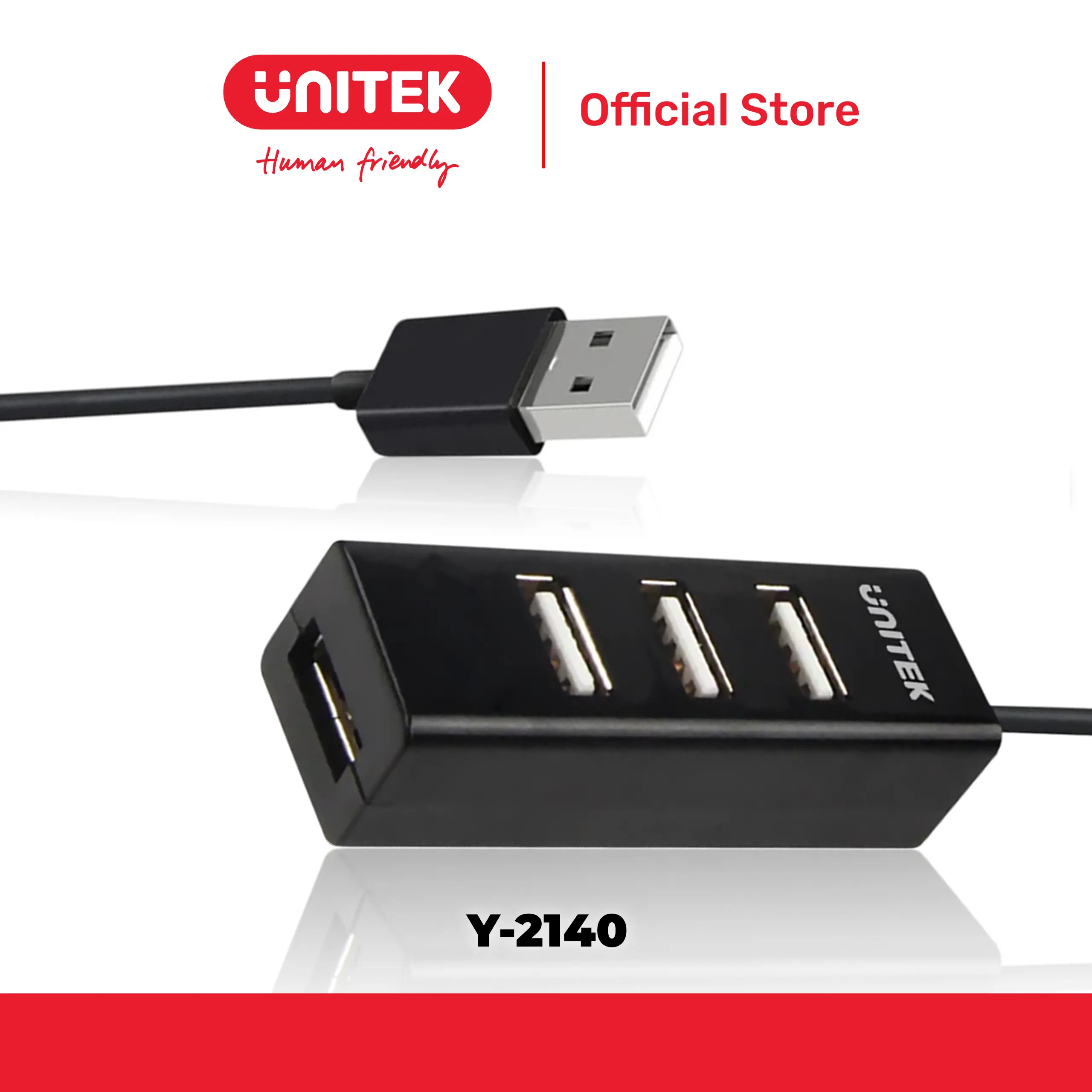 Hub chia 4 cổng USB 2.0 UNITEK Y-2140