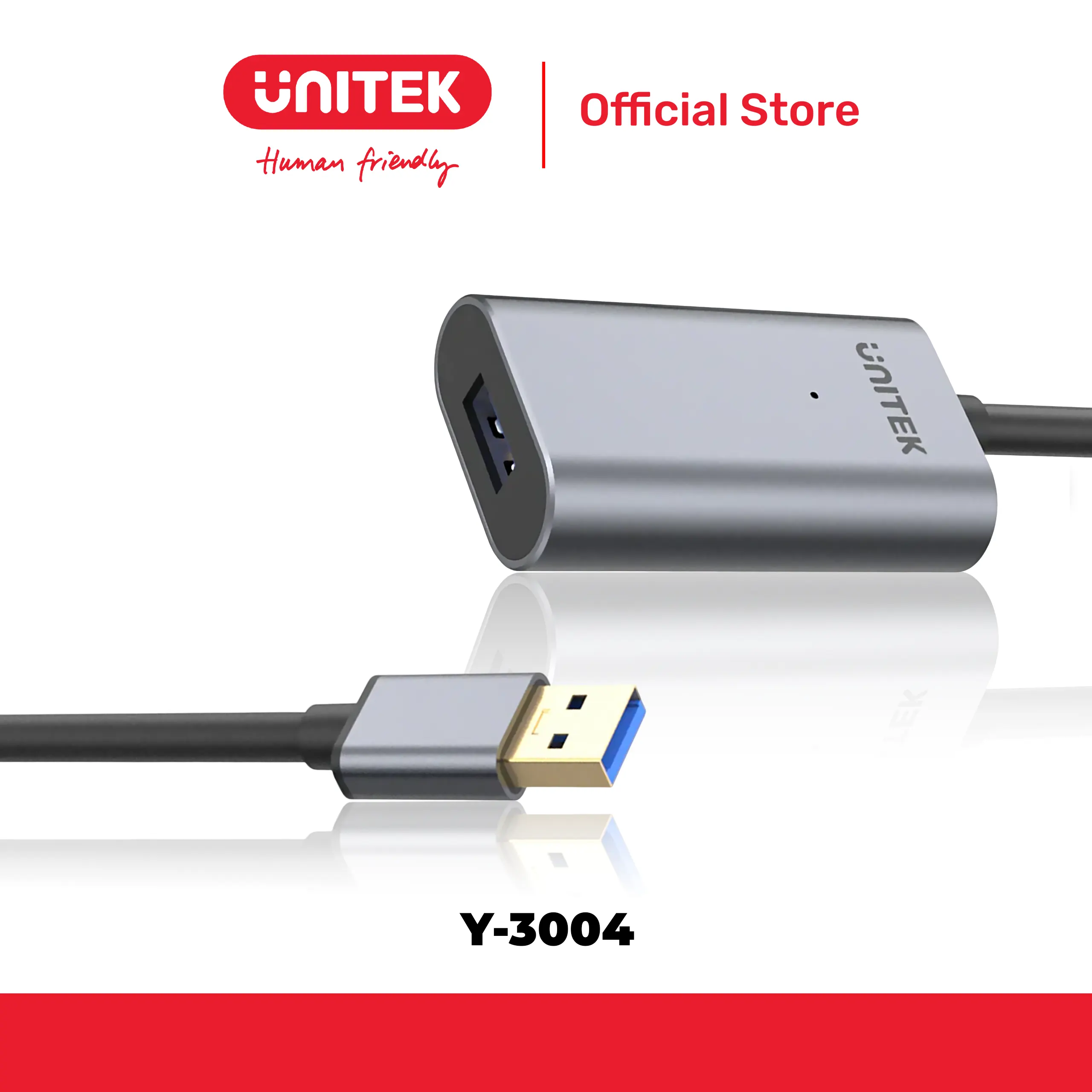 Cáp nối dài USB 3.0 dài đến 10m UNITEK Y-3004
