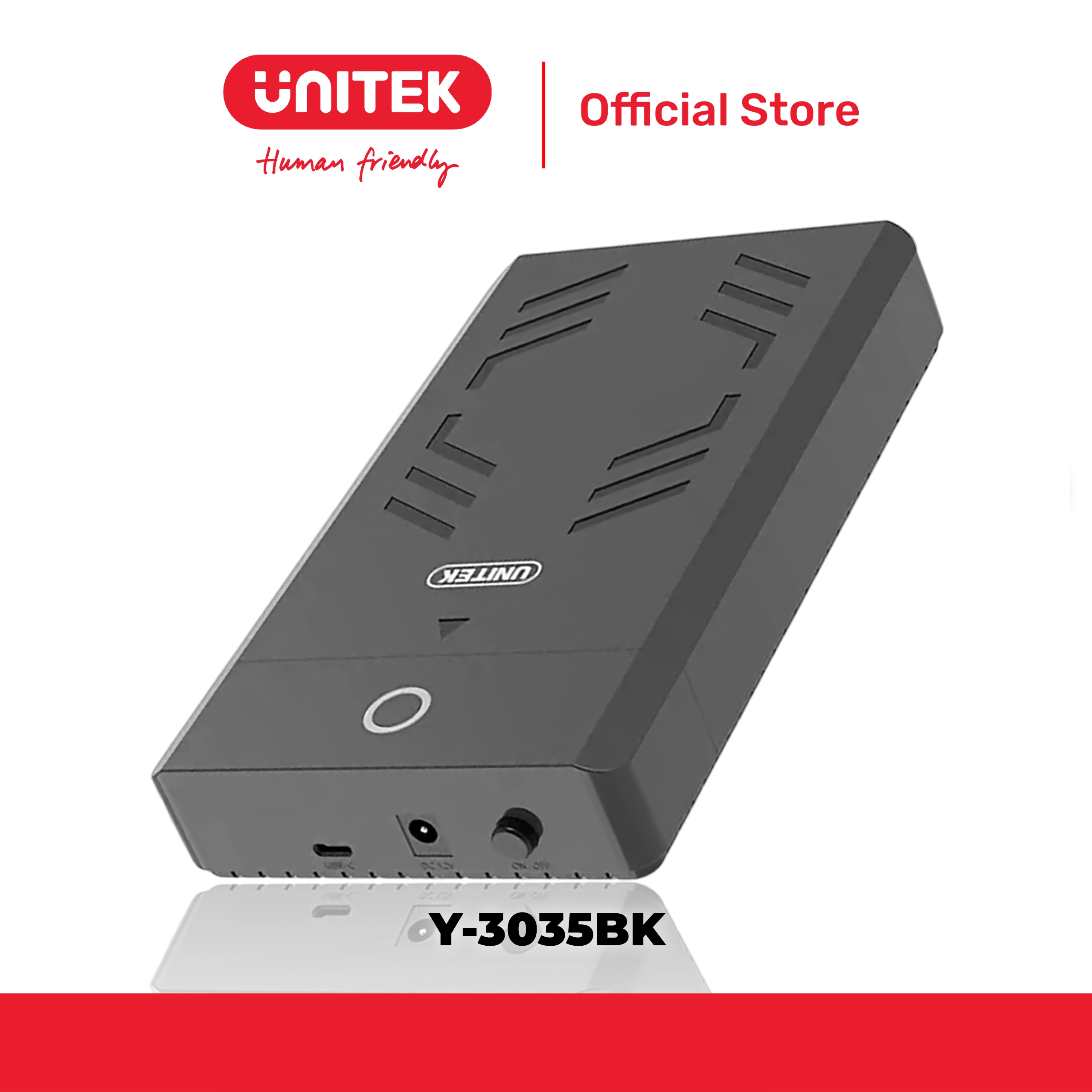 Hộp đựng ổ cứng SATA Type-C Superior UNITEK Y-3035BK
