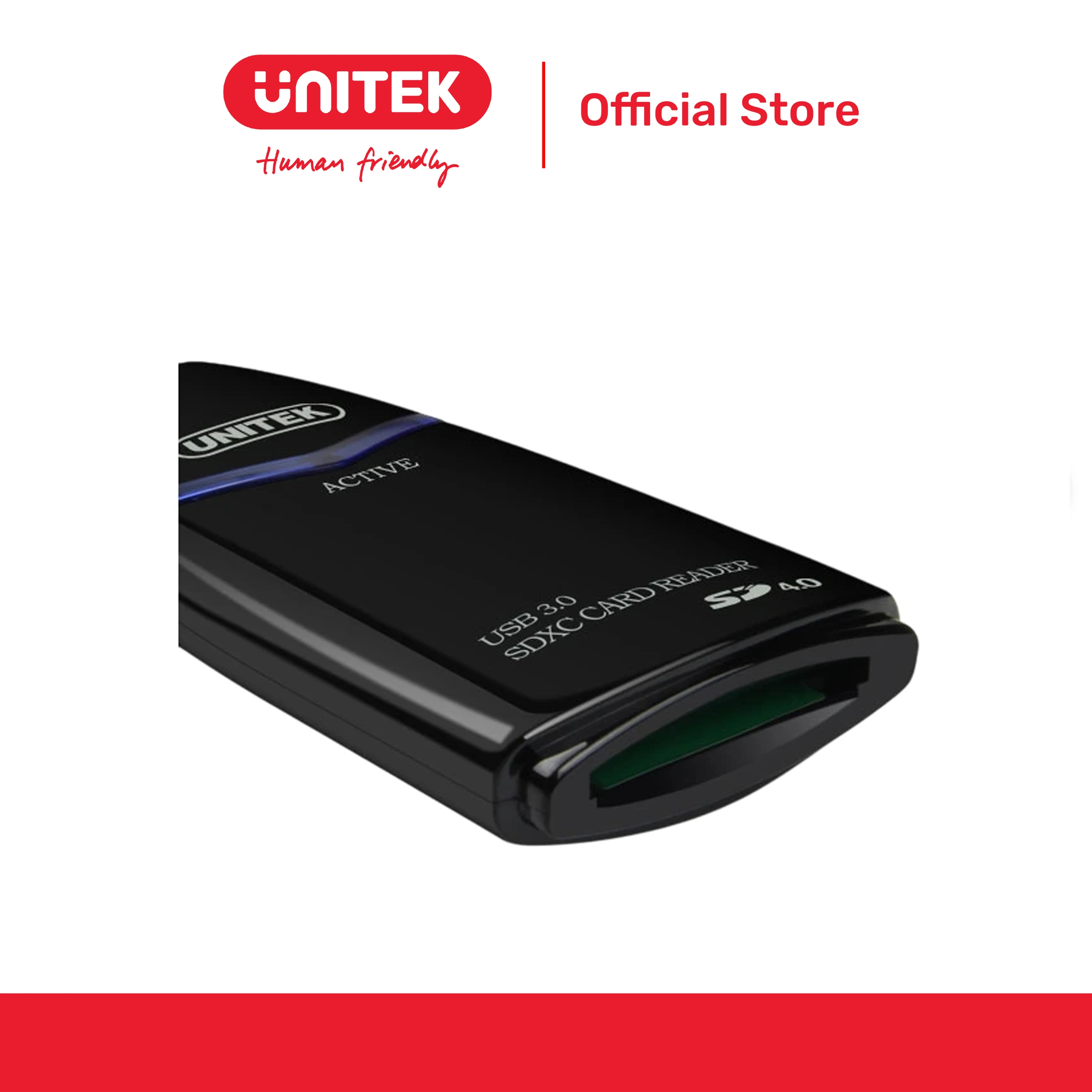 Đầu đọc thẻ SD 4.0 qua USB 3.0 UNITEK Y-9317