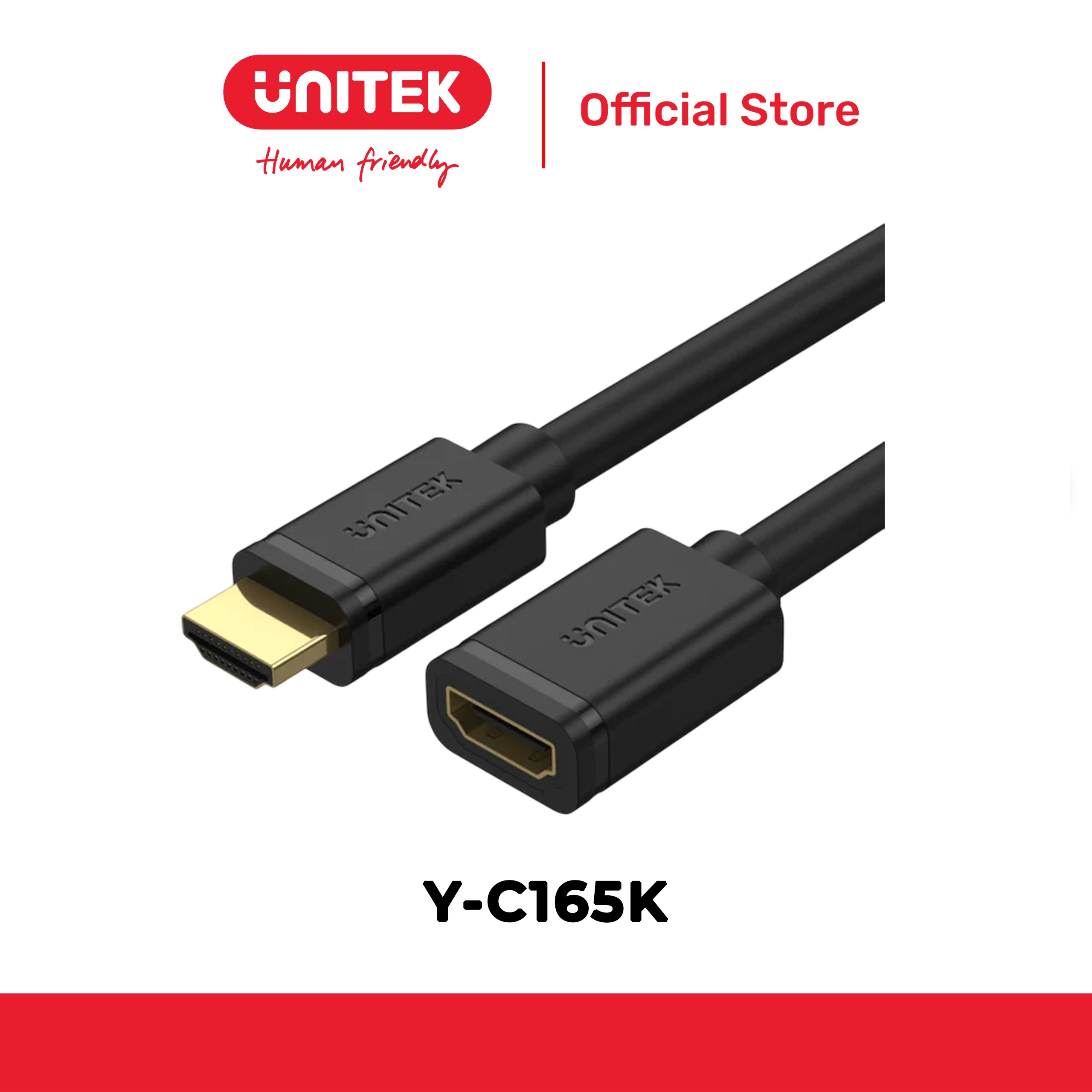 Cáp nối dài HDMI 4K@60Hz dài đến 3m UNITEK Y-C165K