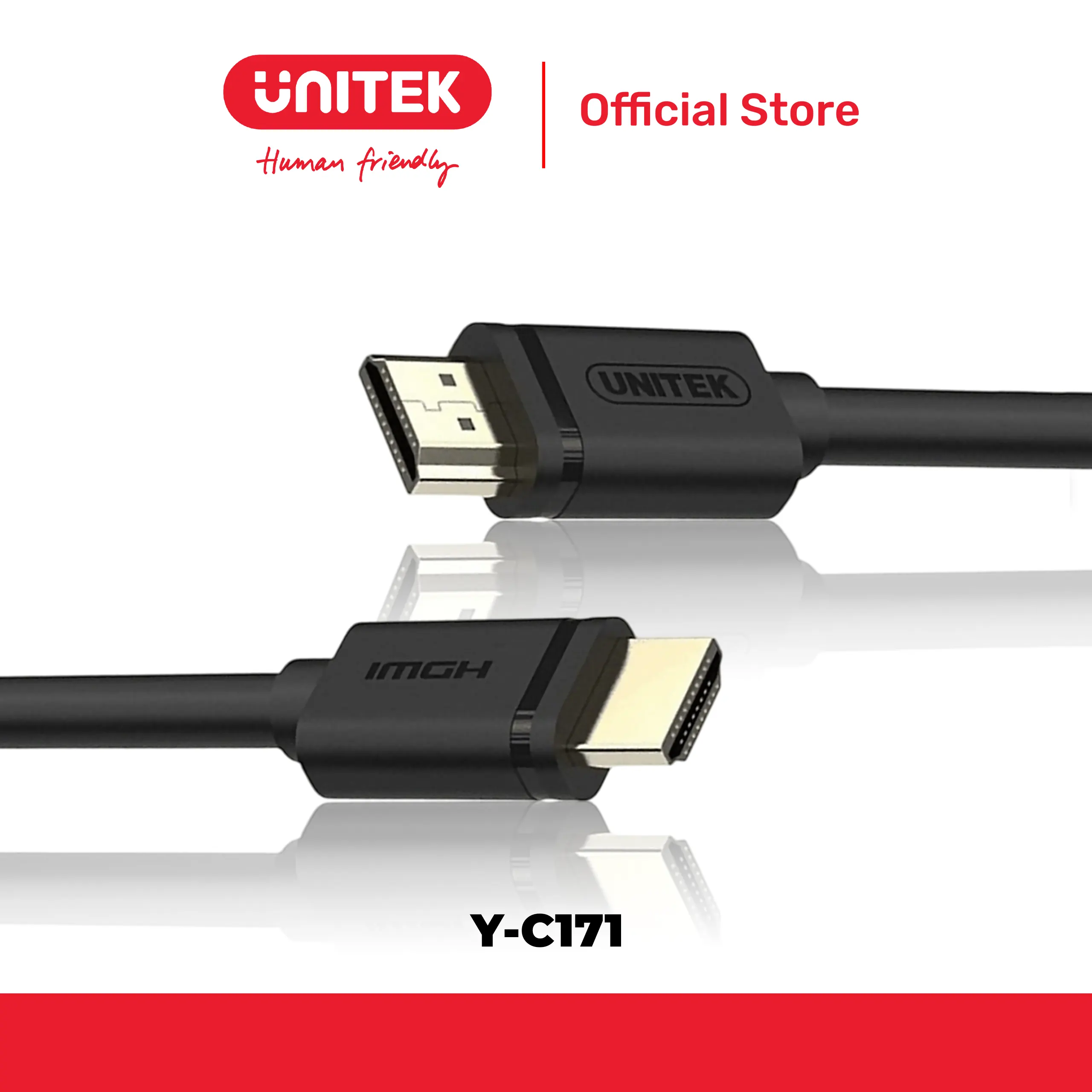 Cáp HDMI 1.4 4K@30Hz dài tới 70M UNITEK Y-C170